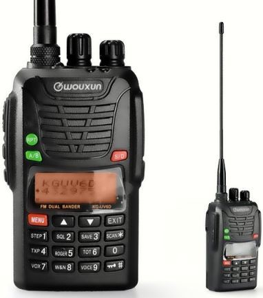 Wouxun KG-UV6D Φορητός dual band πομποδέκτης VHF/UHF 5Watt